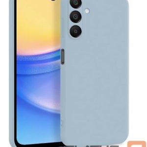 Tagakaaned Evelatus Samsung Galaxy A15 Premium Soft Touch Silicone Case Grey Blue