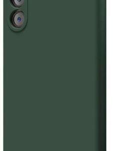 Tagakaaned Evelatus Samsung Galaxy A15 Premium Soft Touch Silicone Case Pine Green