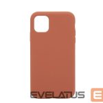 Tagakaaned Connect Samsung Galaxy A34 Premium Quality Soft Touch Silicone Case Saddle Brown