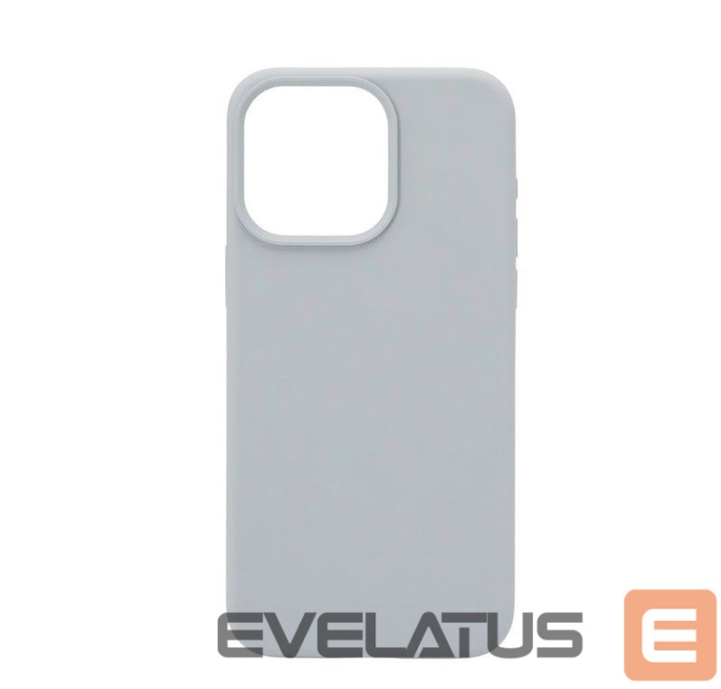Tagakaaned Connect Apple iPhone 15 Pro Max Premium Magsafe Soft Touch Silicone Case New Function Grey Blue