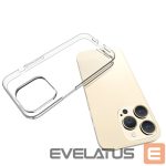 Tagakaaned Connect Apple iPhone 15 Pro Clear Silicone Case 1.5mm TPU Transparent