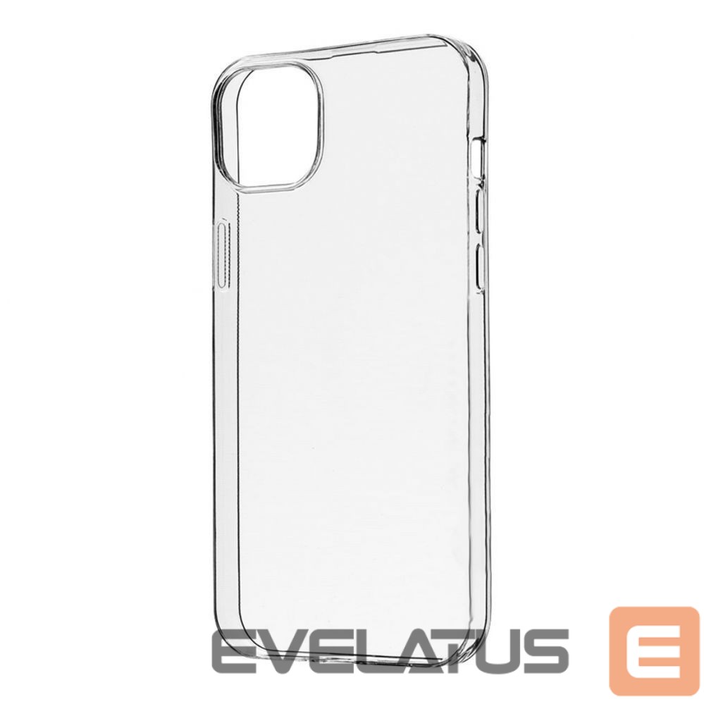 Tagakaaned Connect Apple iPhone 14 Clear Silicone Case 1.5mm TPU Transparent