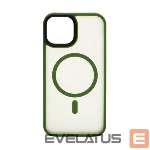 Tagakaaned Connect Apple iPhone 15 Hybrid Case With Magnetic PC+TPU Green