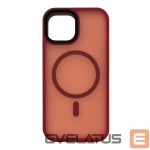 Tagakaaned Connect Apple iPhone 15 Hybrid Case With Magnetic PC+TPU Red