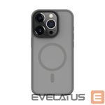 Tagakaaned Connect Apple iPhone 15 Pro Max Hybrid Case With Magnetic PC+TPU Silver