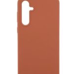 Tagakaaned Evelatus Samsung Galaxy S24 Premium Soft Touch Silicone Case Brown