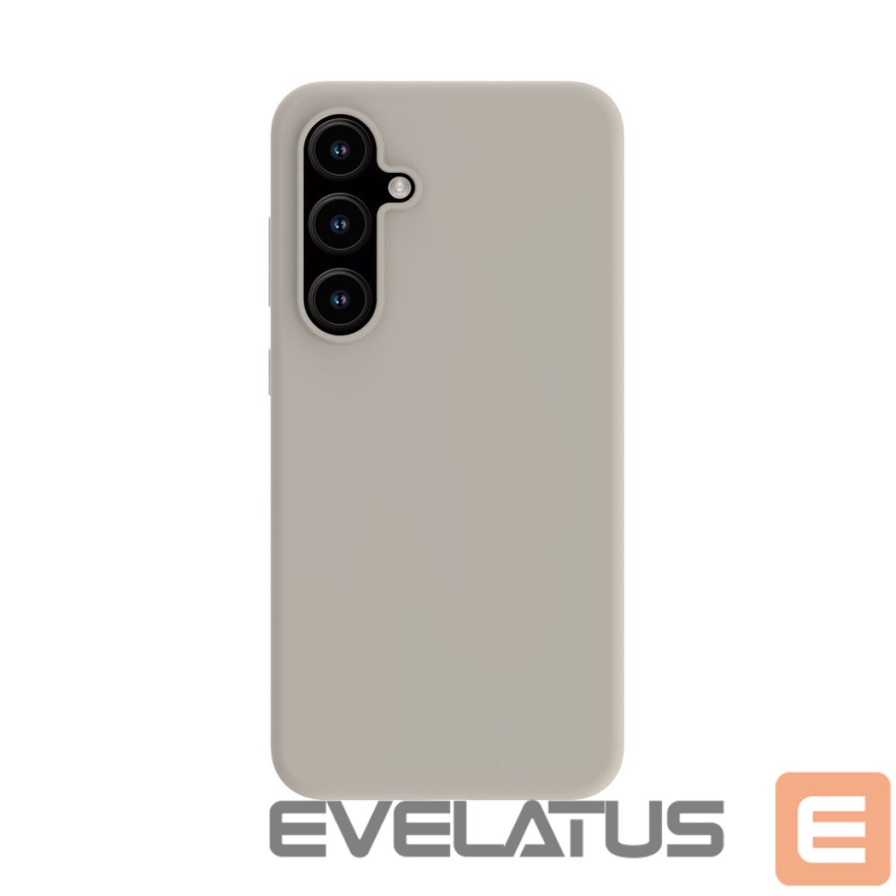 Tagakaaned Evelatus Samsung Galaxy S24 Ultra Premium Soft Touch Silicone Case Silver