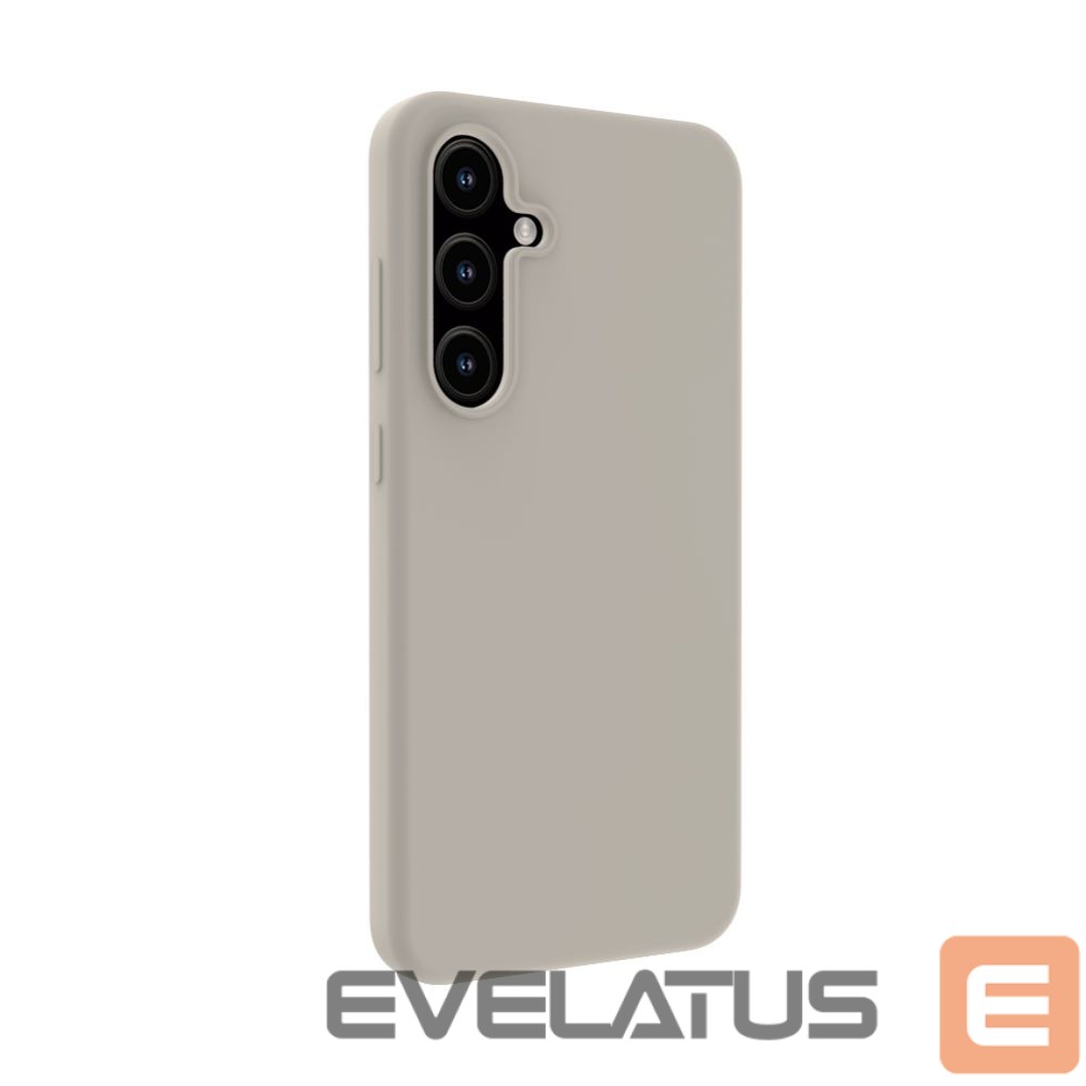 Tagakaaned Evelatus Samsung Galaxy S24 Ultra Premium Soft Touch Silicone Case Silver