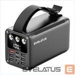 Väline aku Evelatus  Outdoor Power Bank 22.5W 60000 mAh / 7 outputs 2 inputs Black