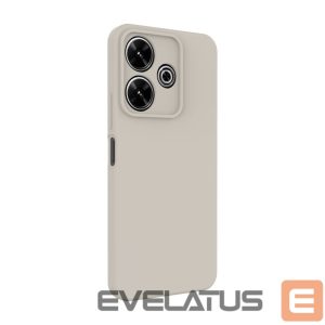 Tagakaaned Connect Xiaomi Redmi Note 13 5G Premium Quality Soft Touch Silicone Case Silver