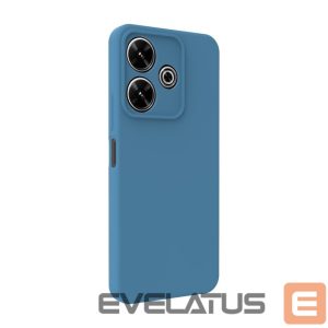 Tagakaaned Connect Xiaomi Poco X6 Pro Premium Quality Soft Touch Silicone Case Midnight Blue