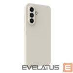 Tagakaaned Connect Samsung Galaxy A55 5G Premium Quality Soft Touch Silicone Case Silver
