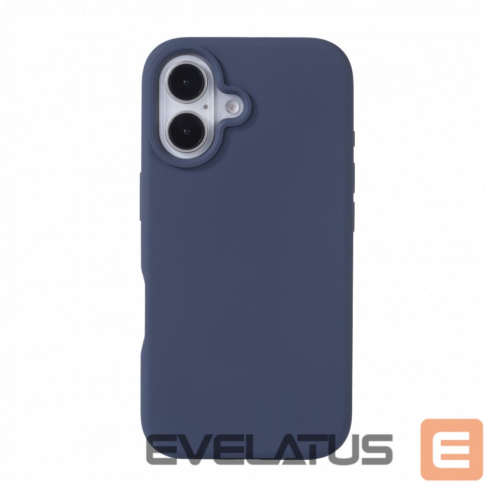 Tagakaaned Evelatus Apple iPhone 16 Premium Magsafe Soft Touch Silicone Case Midnight Blue