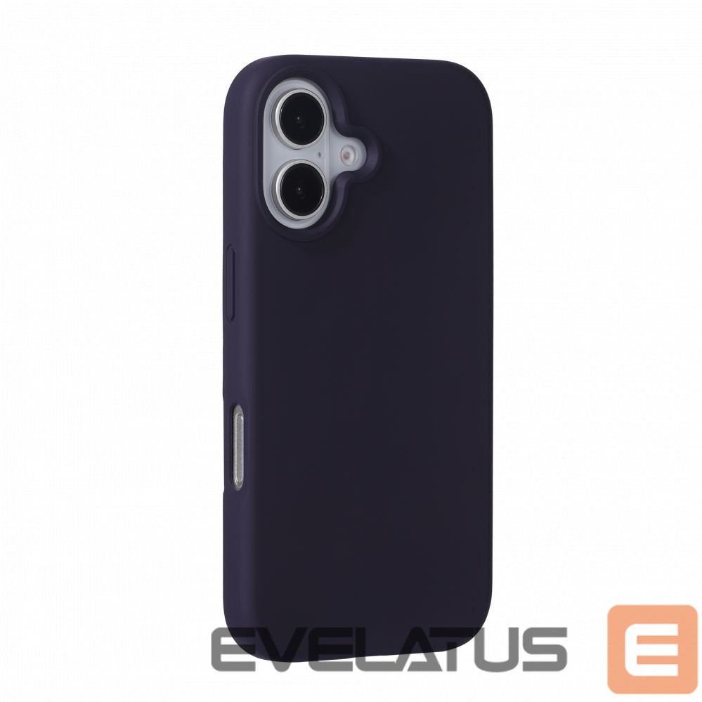 Tagakaaned Evelatus Apple iPhone 16 Premium Magsafe Soft Touch Silicone Case Deep Purple