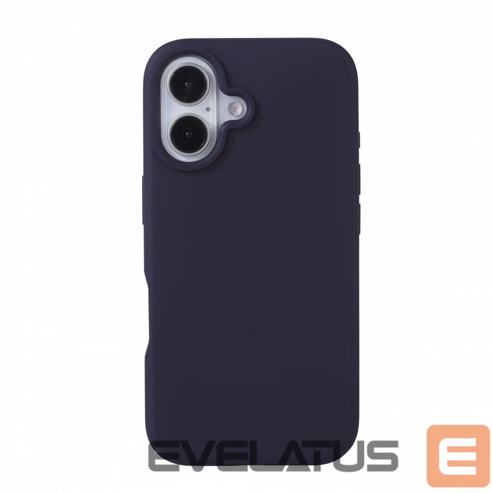 Tagakaaned Evelatus Apple iPhone 16 Premium Magsafe Soft Touch Silicone Case Deep Purple