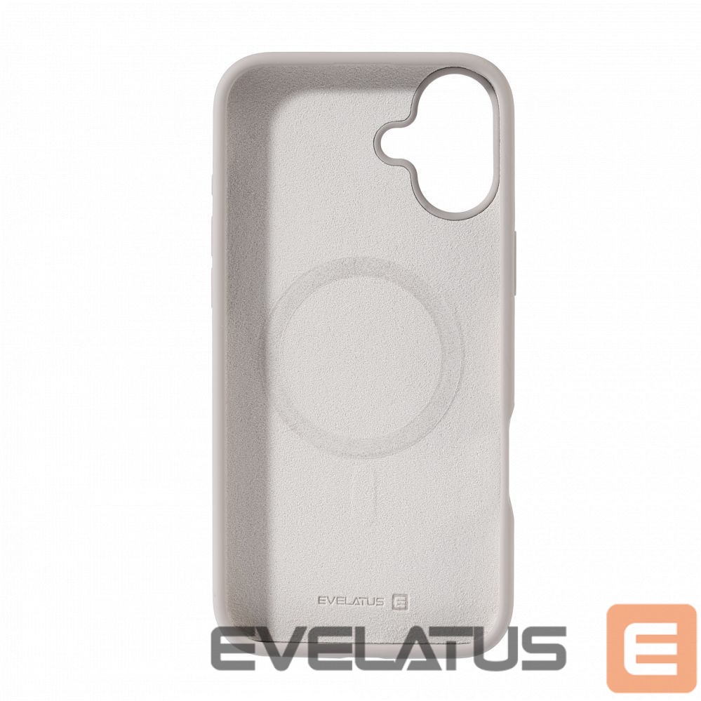 Tagakaaned Evelatus Apple iPhone 16 Premium Magsafe Soft Touch Silicone Case White