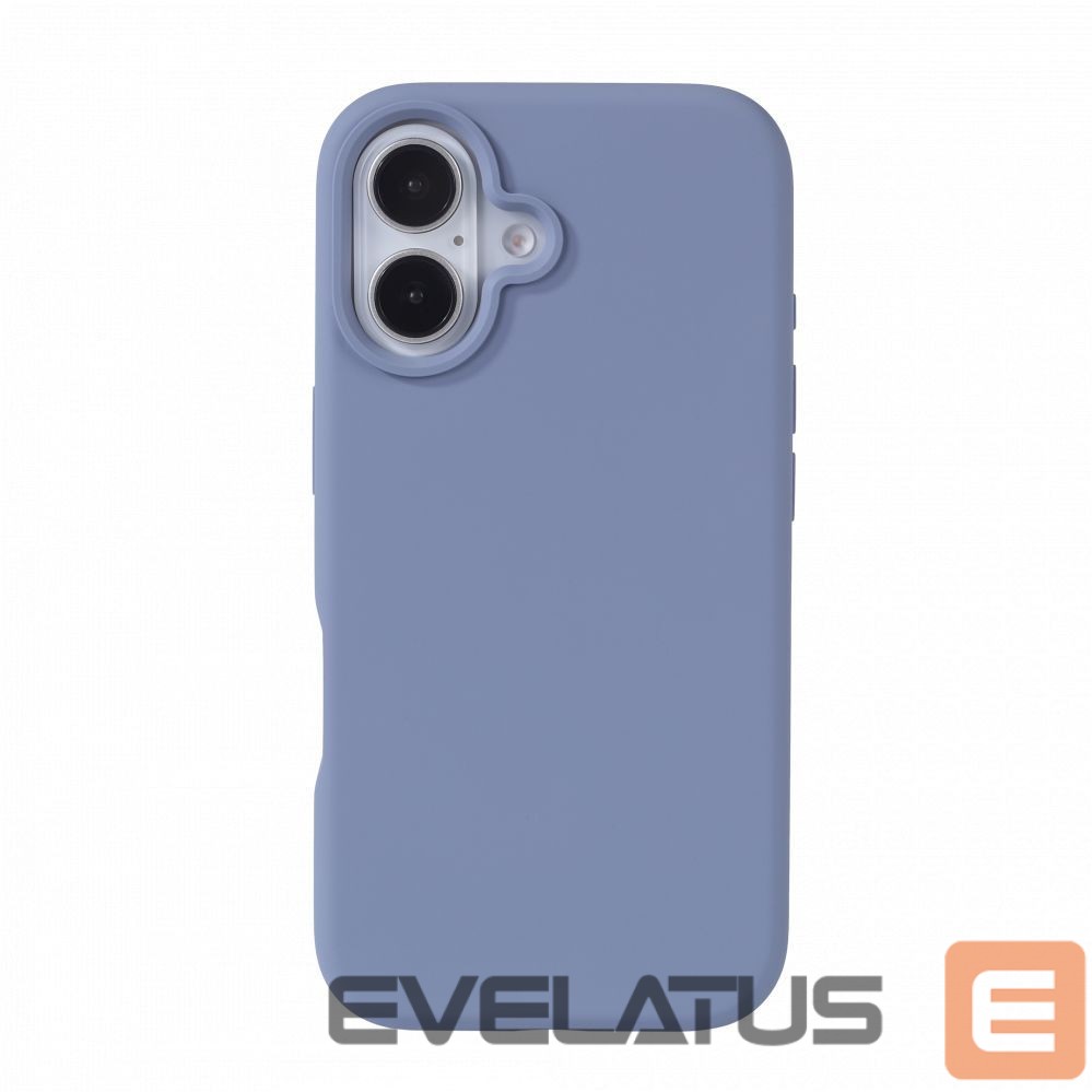 Tagakaaned Evelatus Apple iPhone 16 Premium Magsafe Soft Touch Silicone Case Lavender Gray