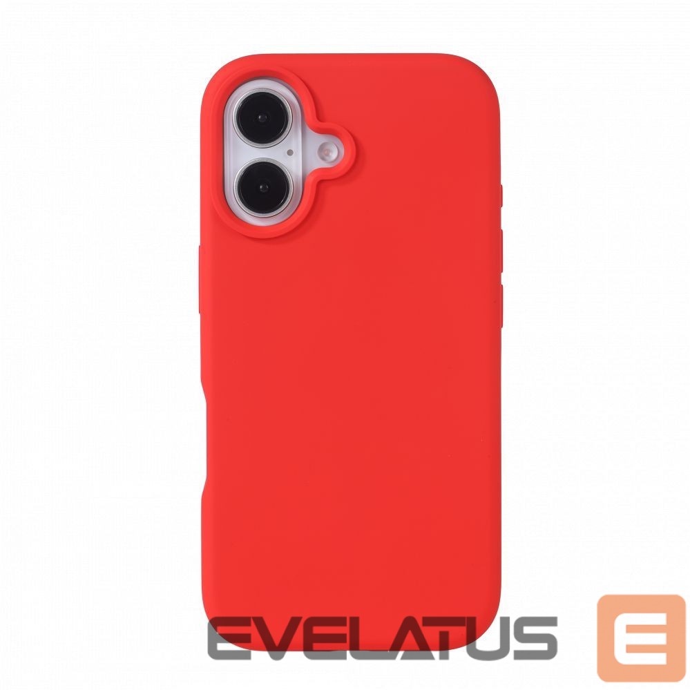 Tagakaaned Evelatus Apple iPhone 16 Premium Magsafe Soft Touch Silicone Case Red
