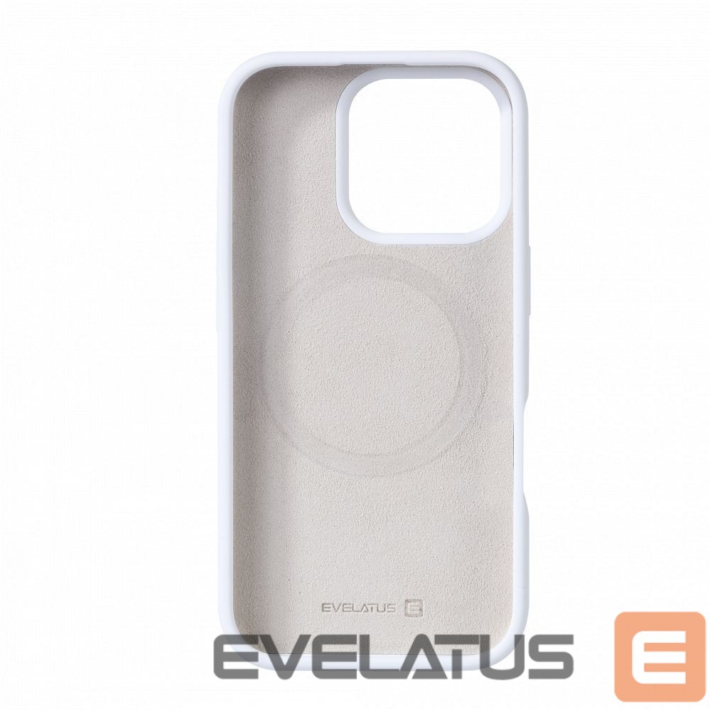 Tagakaaned Evelatus Apple iPhone 16 Pro Premium Magsafe Soft Touch Silicone Case White