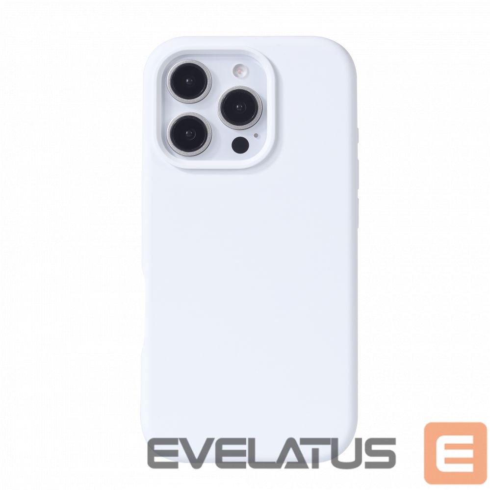Tagakaaned Evelatus Apple iPhone 16 Pro Premium Magsafe Soft Touch Silicone Case White