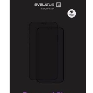 Kaitseklaasid Evelatus Apple iPhone 16 Pro Max Rubber Anti-Broken 3D Glass Full Cover Japan Glue Anti-Static Black