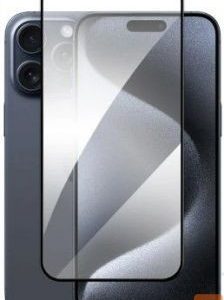 Kaitseklaasid Evelatus Apple iPhone 16 2.5D Full Cover Glass Anti-Static Light Black