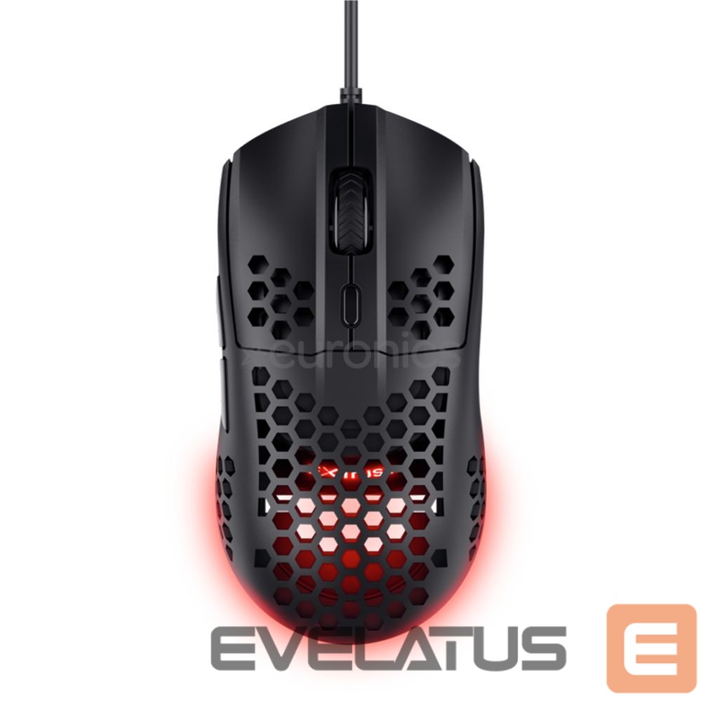 Arvutihiir Trust MOUSE USB OPTICAL GXT928 HELOX/LIGHTWEIGHT BLK 25306