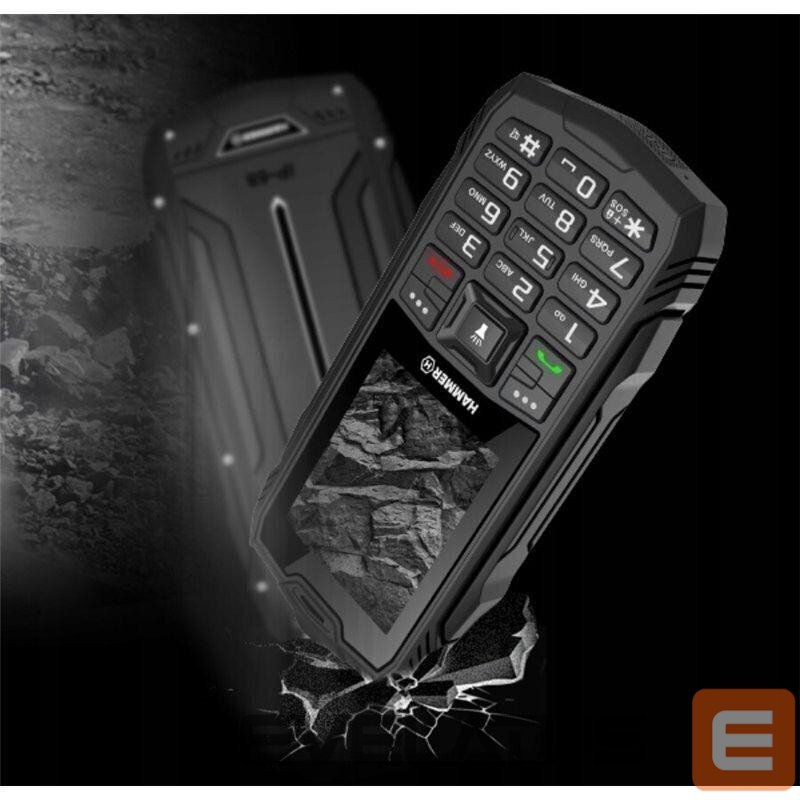 Mobiiltelefon Hammer ROCK LTE (Black) Dual SIM 2.4