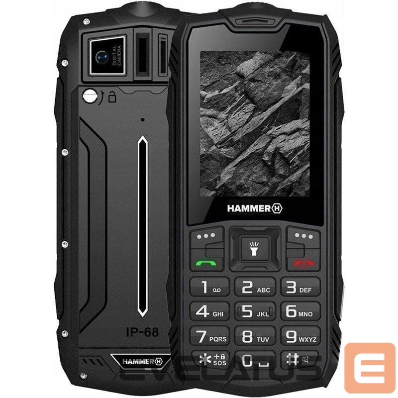 Mobiiltelefon Hammer ROCK LTE (Black) Dual SIM 2.4