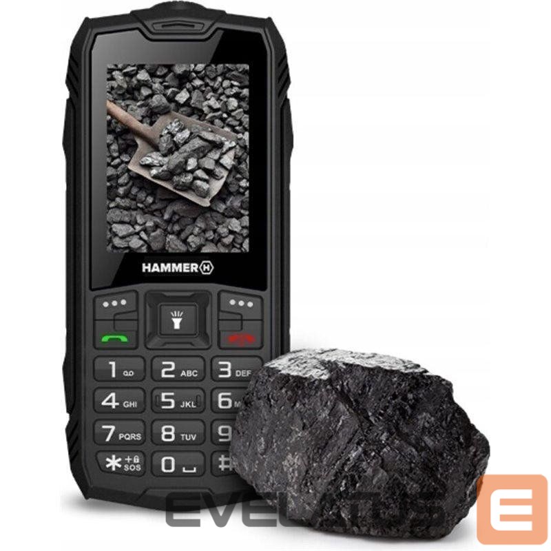 Mobiiltelefon Hammer ROCK LTE (Black) Dual SIM 2.4