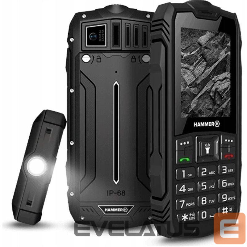 Mobiiltelefon Hammer ROCK LTE (Black) Dual SIM 2.4