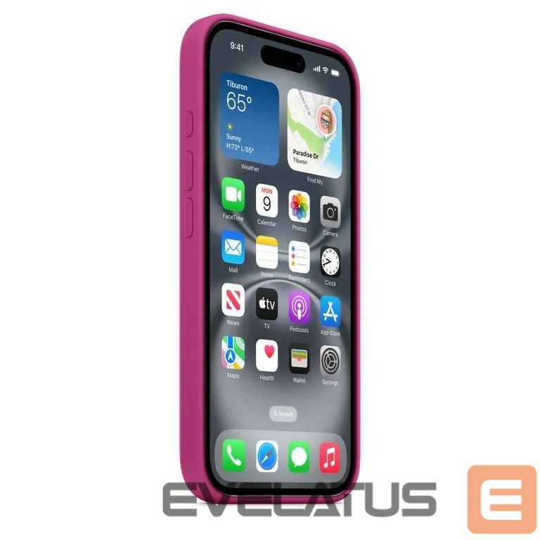 Tagakaaned Apple - MYY53ZM/A Apple Silicone Magsafe Cover for iPhone 16 Fuchsia