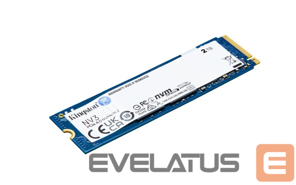 Kõvaketas SSD Kingston SSD PCIE G4 M.2 NVME 2000GB/SNV3S/2000G
