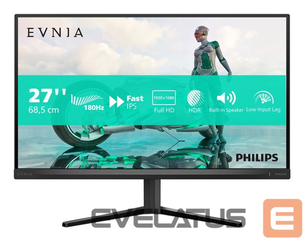 Monitorid Philips 27M2N3200S/00 27" 1920x1080/16:9/1ms/300cd/m²/ HDMI DisplayPort Audio out