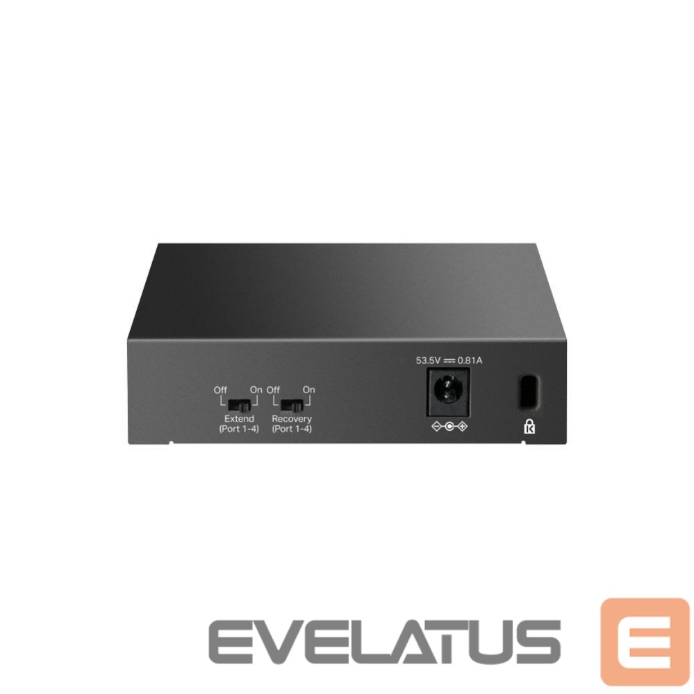 Võrgulülitid TP-Link NET SWITCH 5PORT 10/100M 4POE+/LS105LP