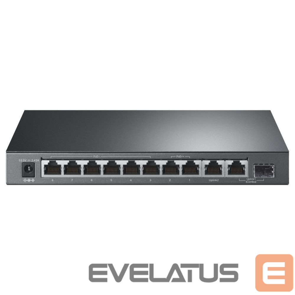 Võrgulülitid TP-Link NET SWITCH 10PORT 6POE+ 2POE++/TL-SG1210PP