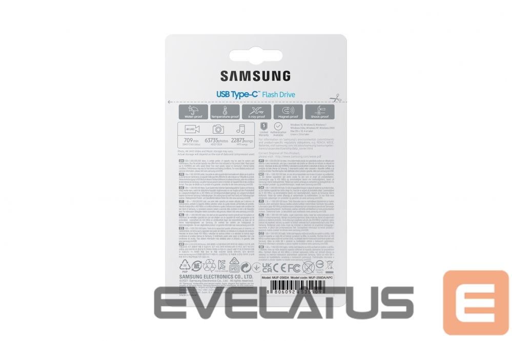 Mälupulk Samsung SAMSUNG USB Type-C 256GB USB 3.1 Flash