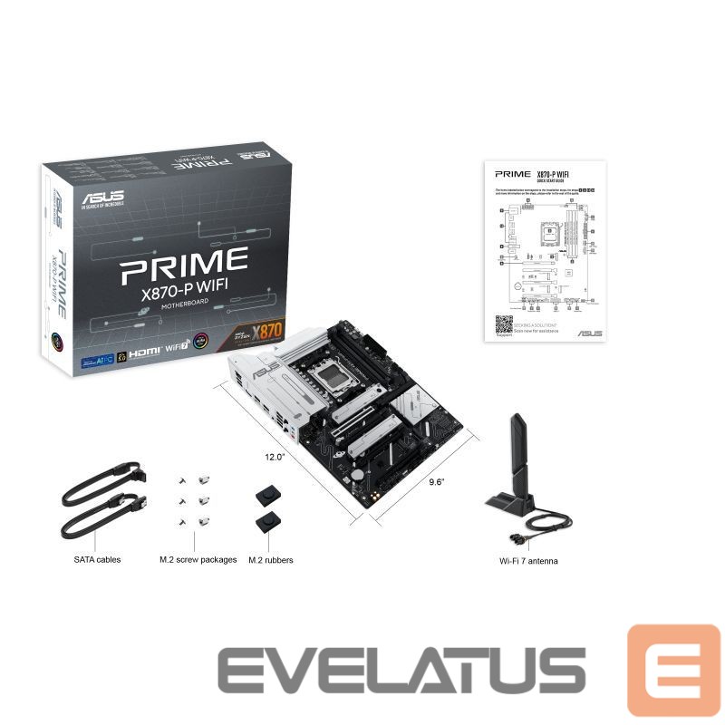 AMD protsessori emaplaat Asus MB AMD X870 SAM5 ATX/PRIME X870-P WIFI