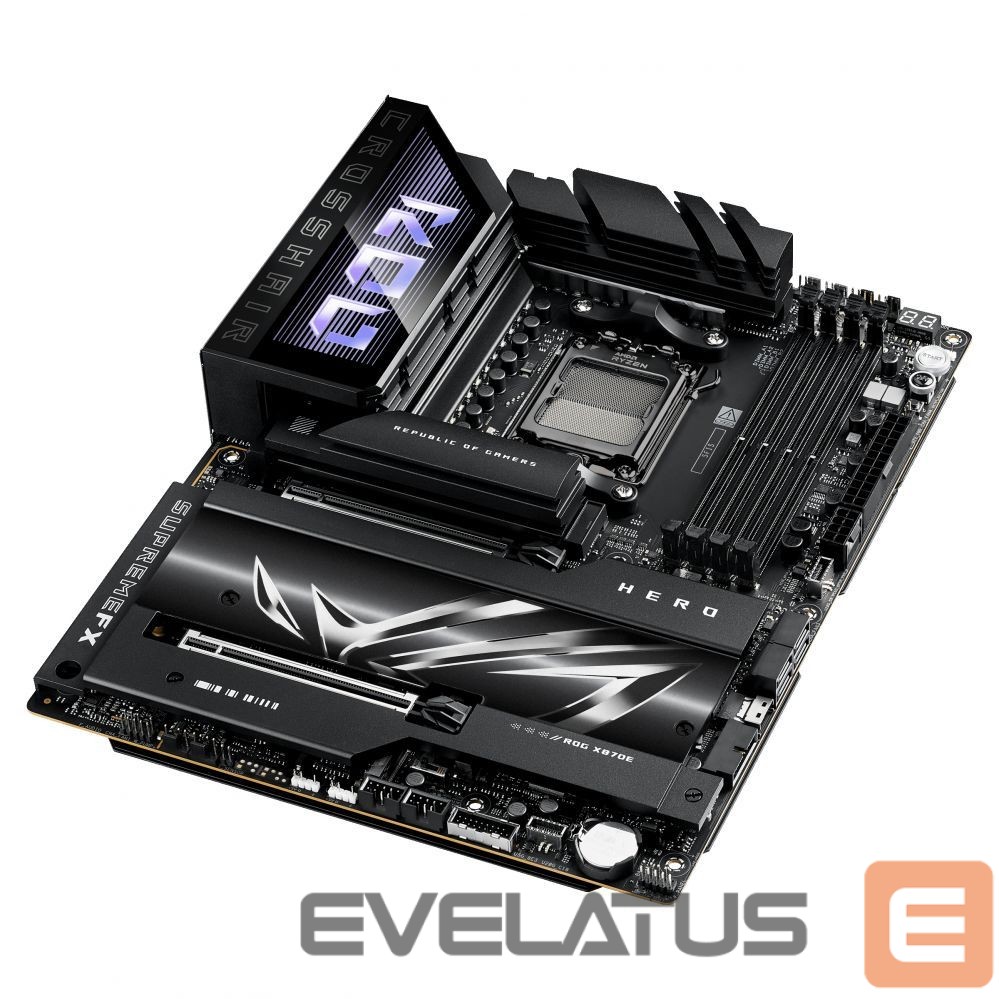 Intel protsessori emaplaat Asus MB X870E S1718 ATX/ROG CROSSHAIR X870E HERO