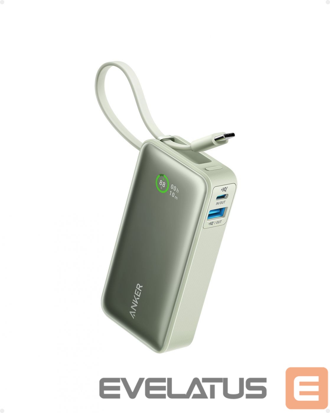 Väline aku Anker 545 Nano Power Bank 10000mAh, PD 30W, Green |