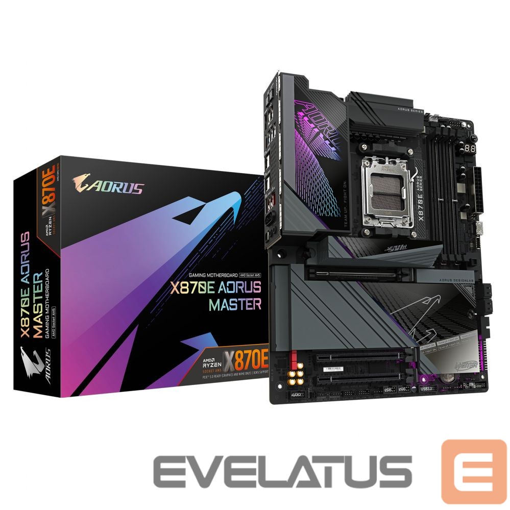 Arvuti komponendid Gigabyte GIGABYTE X870E AORUS MASTER AM5 ATX MB