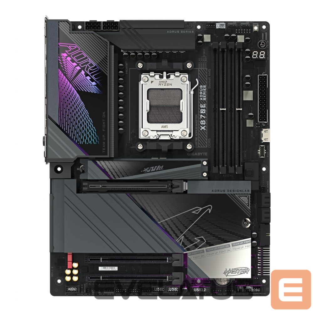 Arvuti komponendid Gigabyte GIGABYTE X870E AORUS MASTER AM5 ATX MB