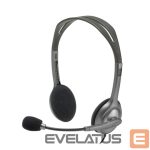 AMD protsessori emaplaat Logitech  Stereo headset H111 Built-in microphone, 3.5 mm, Grey 
