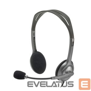 AMD protsessori emaplaat Logitech  Stereo headset H111 Built-in microphone, 3.5 mm, Grey 