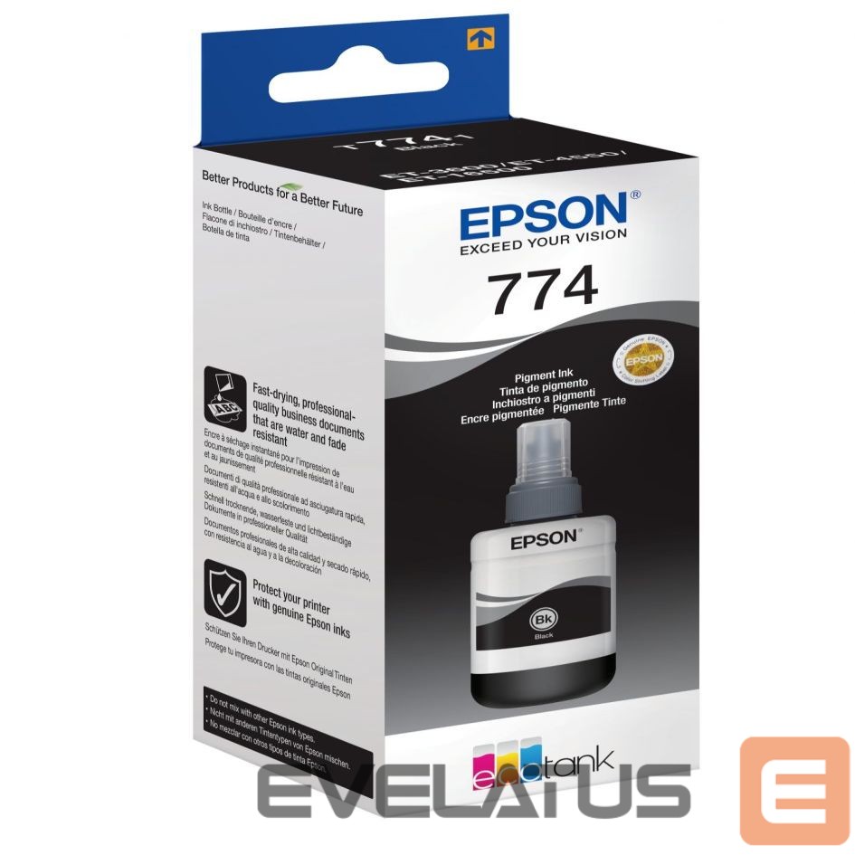 Tarvikud ja tarvikud EPSON T7741 Ink bottle 140ml Ink Cartridge, Black