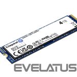 Kõvaketas SSD Kingston  SSD | NV3 | 4000 GB | SSD form factor M.2 2280 | Solid-state drive interface PCIe 4.0 x4 NVMe | Read speed 6000 MB/s | Write speed 5000 MB/s 