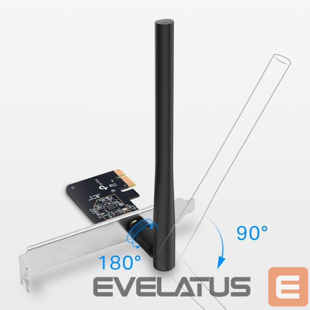 Võrgulülitid TP-Link WRL ADAPTER 600MBPS/DUAL BAND ARCHER T2E