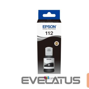 Tarvikud ja tarvikud EPSON  112 EcoTank Pigment C13T06C14A Ink Bottle, Black 