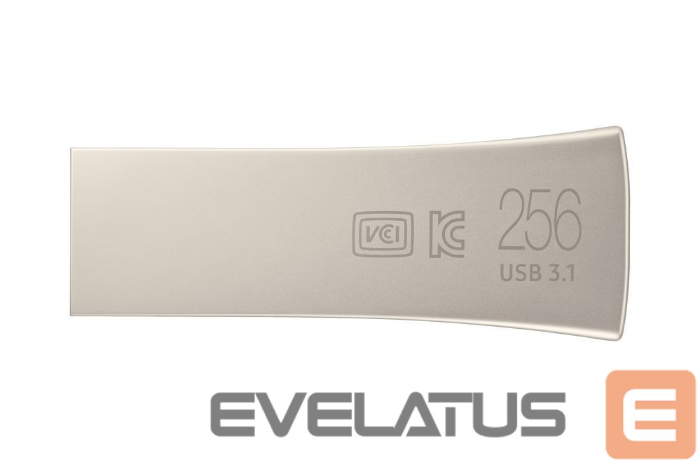 Mälupulk Samsung Samsug BAR Plus MUF-256BE3/APC 256 GB, USB 3.1, Silver