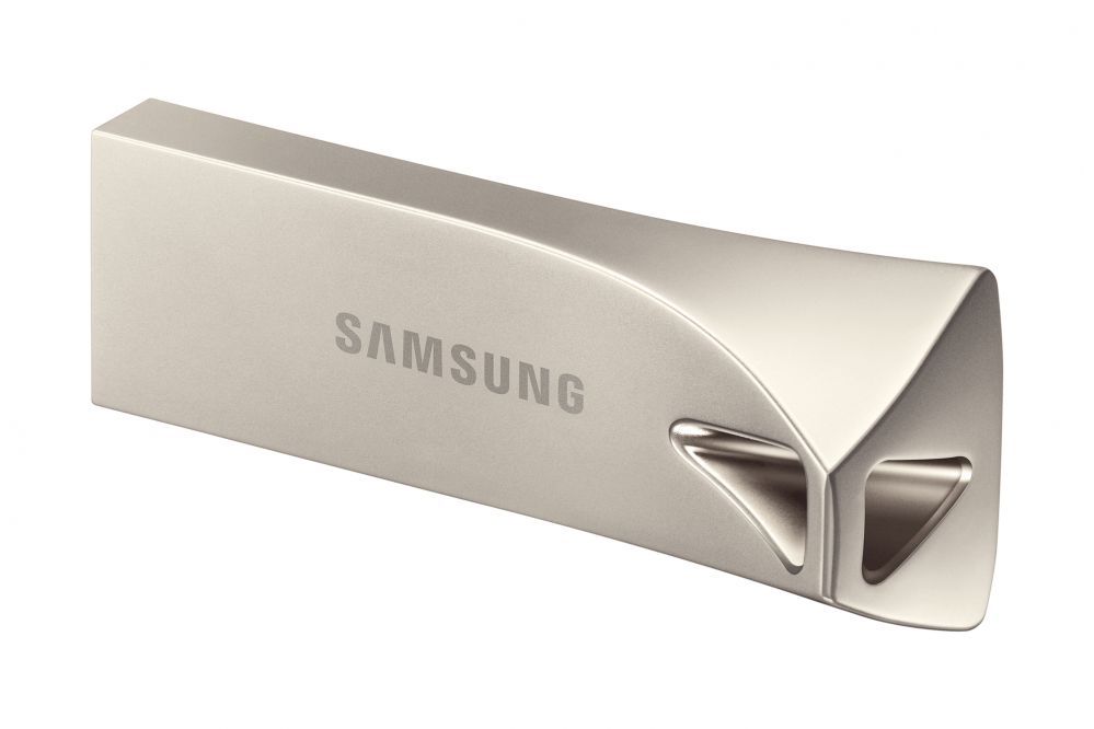 Mälupulk Samsung SAMSUNG BAR Plus MUF-64BE3/APC 64 GB, USB 3.1, Silver